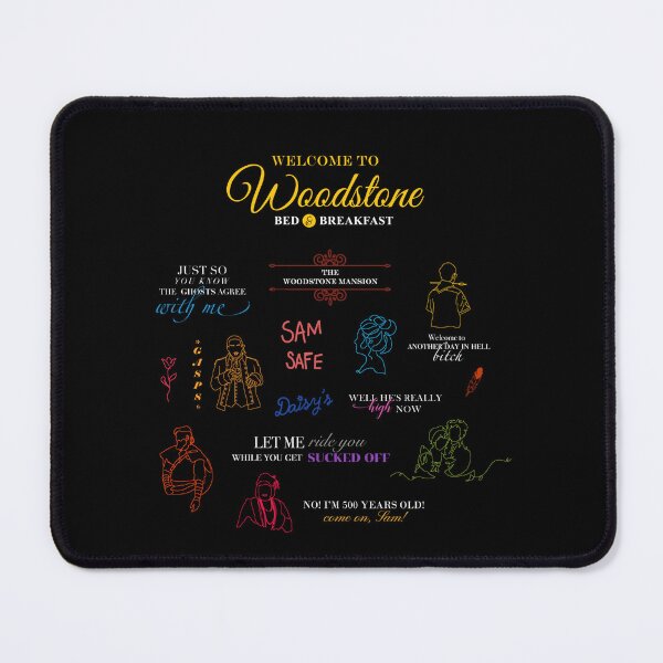 Item preview, Second Edition Quotes and Illustrations Woodstone Mansion - Ghosts CBS designed and sold by arteinahpets.