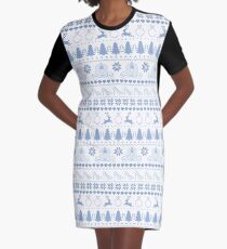 Magical Bride Ugly Sweater Print Graphic T-Shirt Dress
