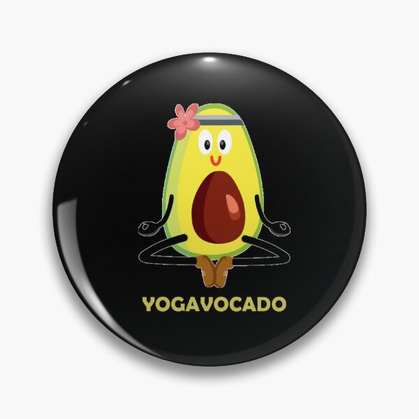 Item preview, Avocado loves to do yoga designed and sold by fawzimorsy.