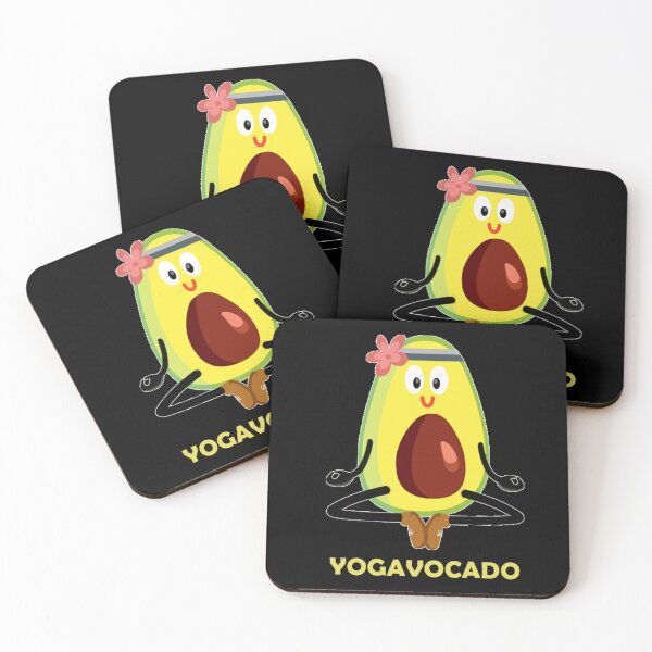 Item preview, Avocado loves to do yoga designed and sold by fawzimorsy.