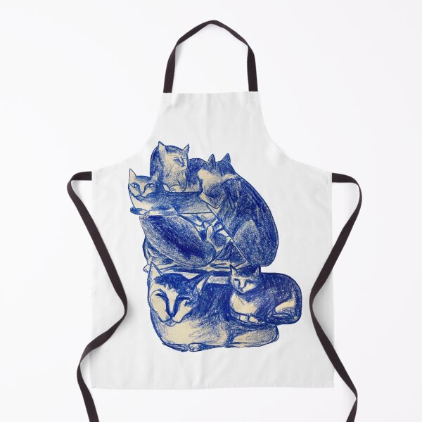 Item preview, Blue cats designed and sold by MelissaChalhoub.