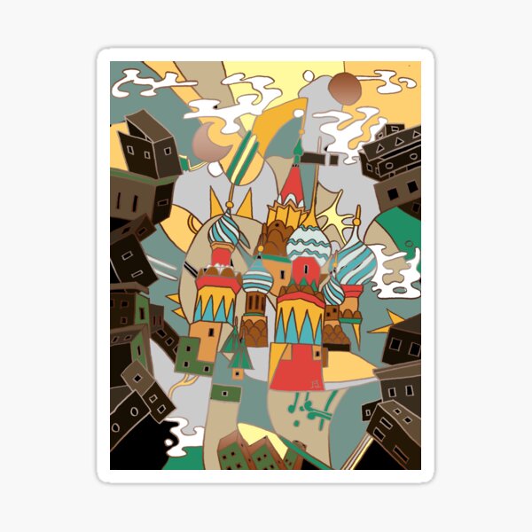 Champ de Basil Sticker