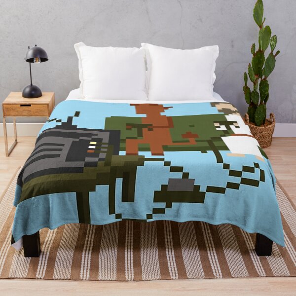 Item preview, Jesus And Devil Playing Video Games Pixel designed and sold by Sylvia-juan.