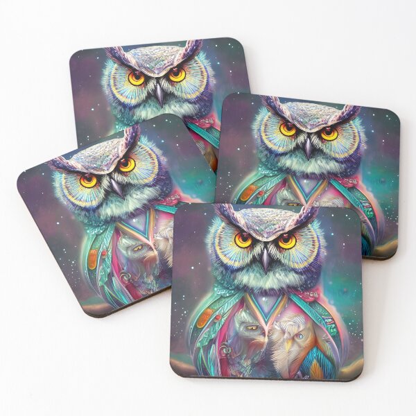 Item preview, Cosmic Owl designed and sold by Planetporridge.