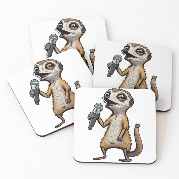 Item preview, Meerkat Singing  designed and sold by RayFineArt.