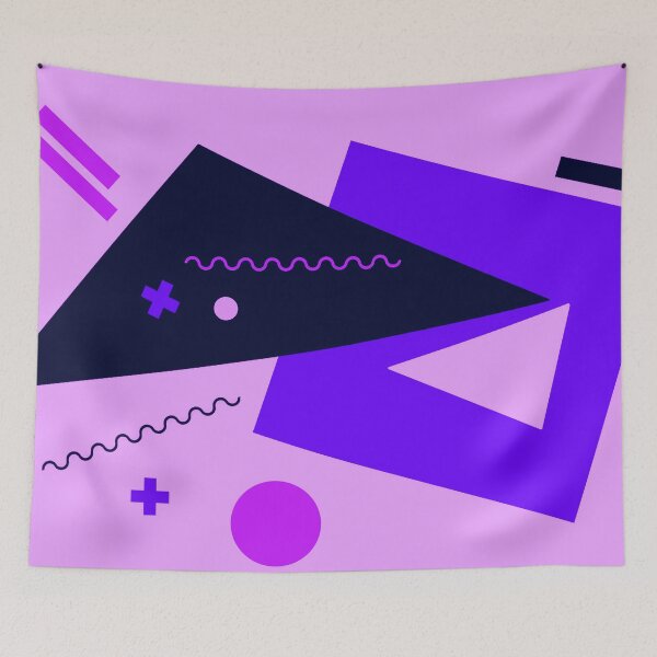Item preview, Memphis Style Geometric designed and sold by TotallyRetroArt.