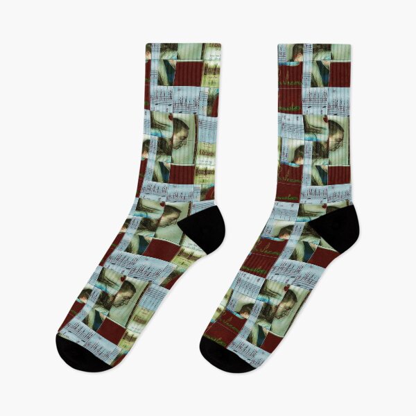 Item preview, AMAZING PAINTING ABSTRACT PORTRAIT OF SERGEI RACHMANINOFF PIANIST MUSICIAN COMPOSER - CLASSICAL MUSIC SCORE - PATCHWORK SIGNATURE designed and sold by Ralek.