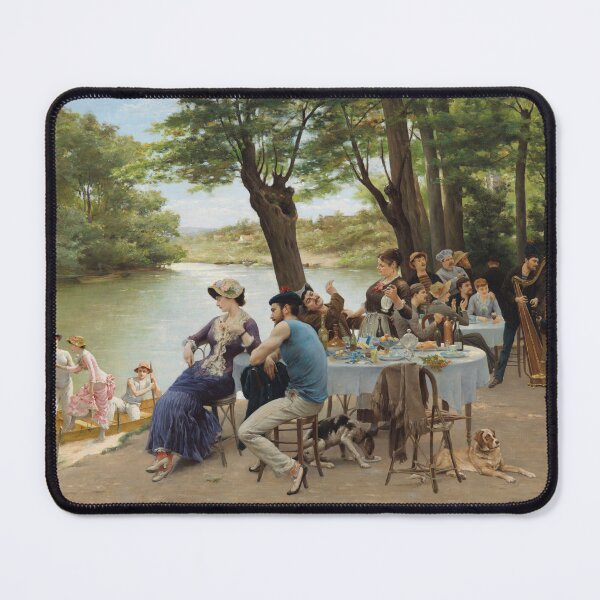 Item preview, The Bank of the Marne (1883) - Jules Scalbert designed and sold by SALON DES ARTS.