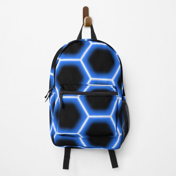 Item preview, Cool Hexagon Neon Pattern | Blue Color | Cool Patterns designed and sold by RiciPaneto.