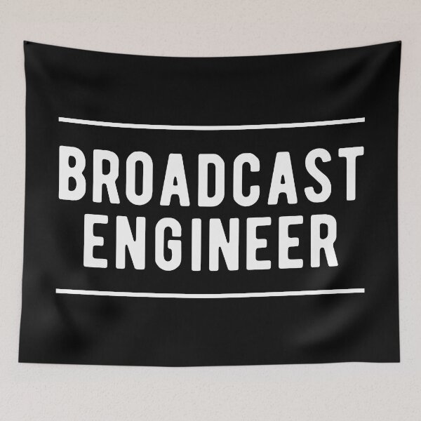 Item preview, Broadcast Engineer Tag designed and sold by NestaReign.