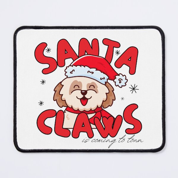 Item preview, Santa Claws Shih Tzu designed and sold by to-esu.