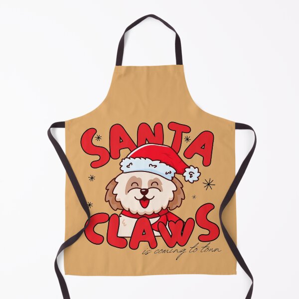 Item preview, Santa Claws Shih Tzu designed and sold by to-esu.