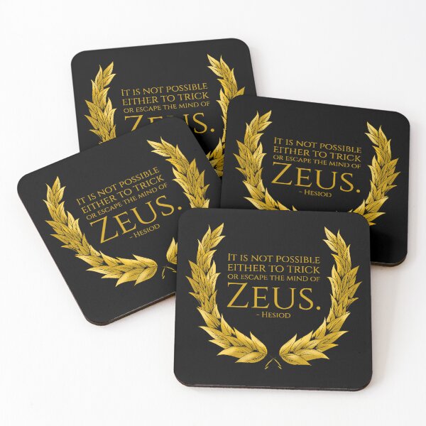 Item preview, It is not possible either to trick or escape the mind of Zeus. - Hesiod designed and sold by Styrman.