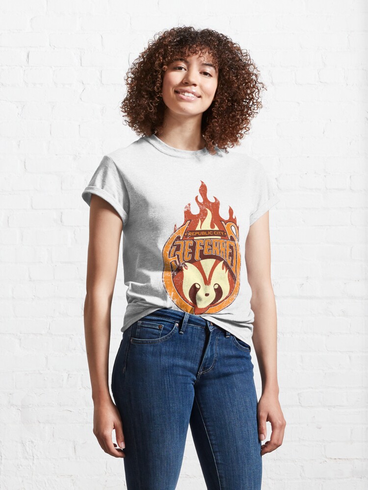 Alternate view of Vintage - Republic City Fire Ferrets Classic T-Shirt