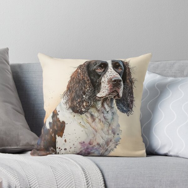Item preview, English Springer Spaniel watercolor #5 designed and sold by Gypsykiss.