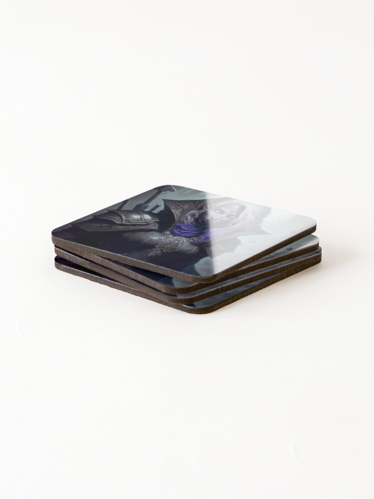 Thumbnail 4 of 5, Coasters (Set of 4), Drow Ranger designed and sold by letsgetinspired.