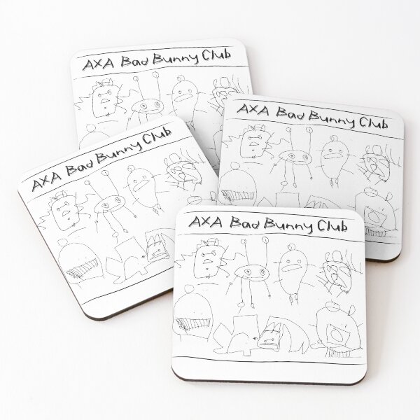 Item preview, AXA Bad Bunny Club black designed and sold by LizaBiggers.