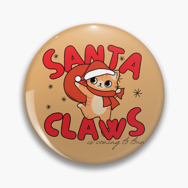 Item preview, Santa Claws Kitty designed and sold by to-esu.