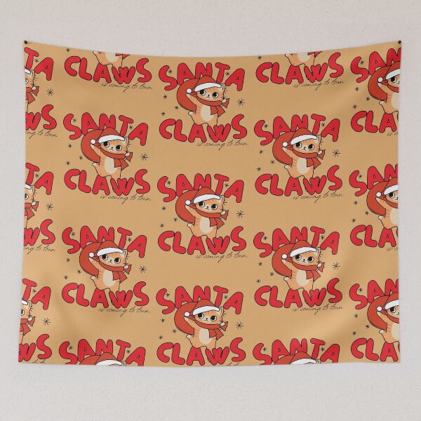 Item preview, Santa Claws Kitty designed and sold by to-esu.