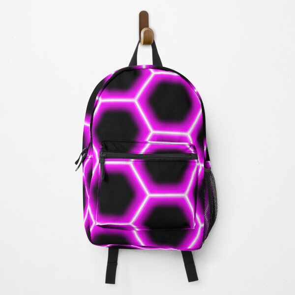 Item preview, Cool Hexagon Neon Pattern | Purple Color | Cool Patterns designed and sold by RiciPaneto.