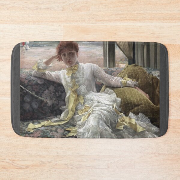 Item preview, James Tissot - Gilded Age Seaside Portrait designed and sold by NewNomads.