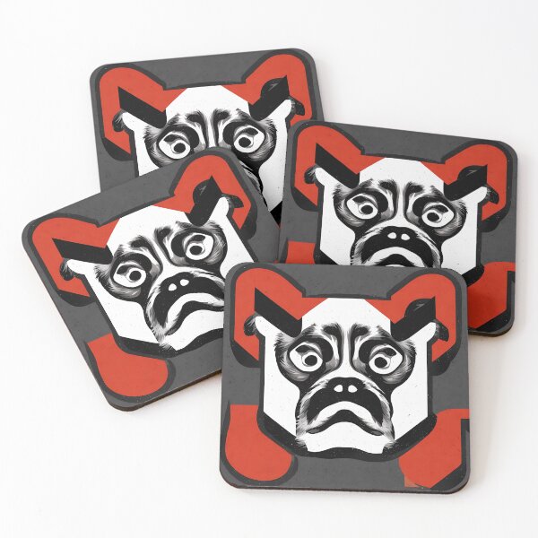 Artikelvorschau, Dog logo, geometric, vector, symmetrical, minimalism entworfen und verkauft von DrawItOnce.