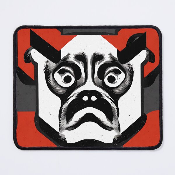 Artikelvorschau, Dog logo, geometric, vector, symmetrical, minimalism entworfen und verkauft von DrawItOnce.