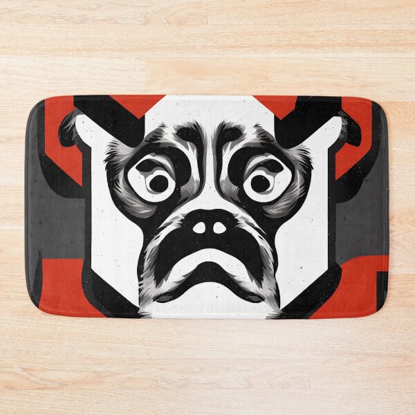 Artikelvorschau, Dog logo, geometric, vector, symmetrical, minimalism entworfen und verkauft von DrawItOnce.