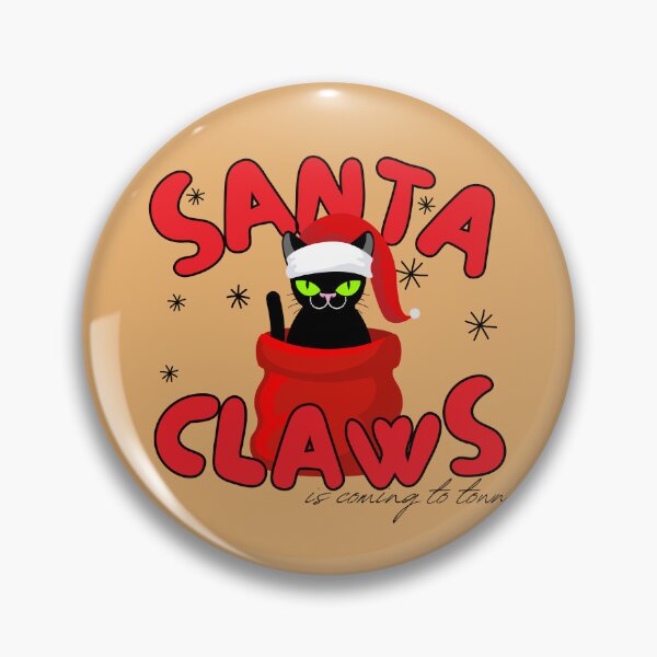 Item preview, Santa Claws Kitty designed and sold by to-esu.