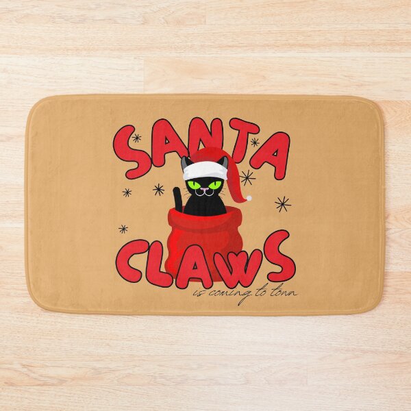 Item preview, Santa Claws Kitty designed and sold by to-esu.