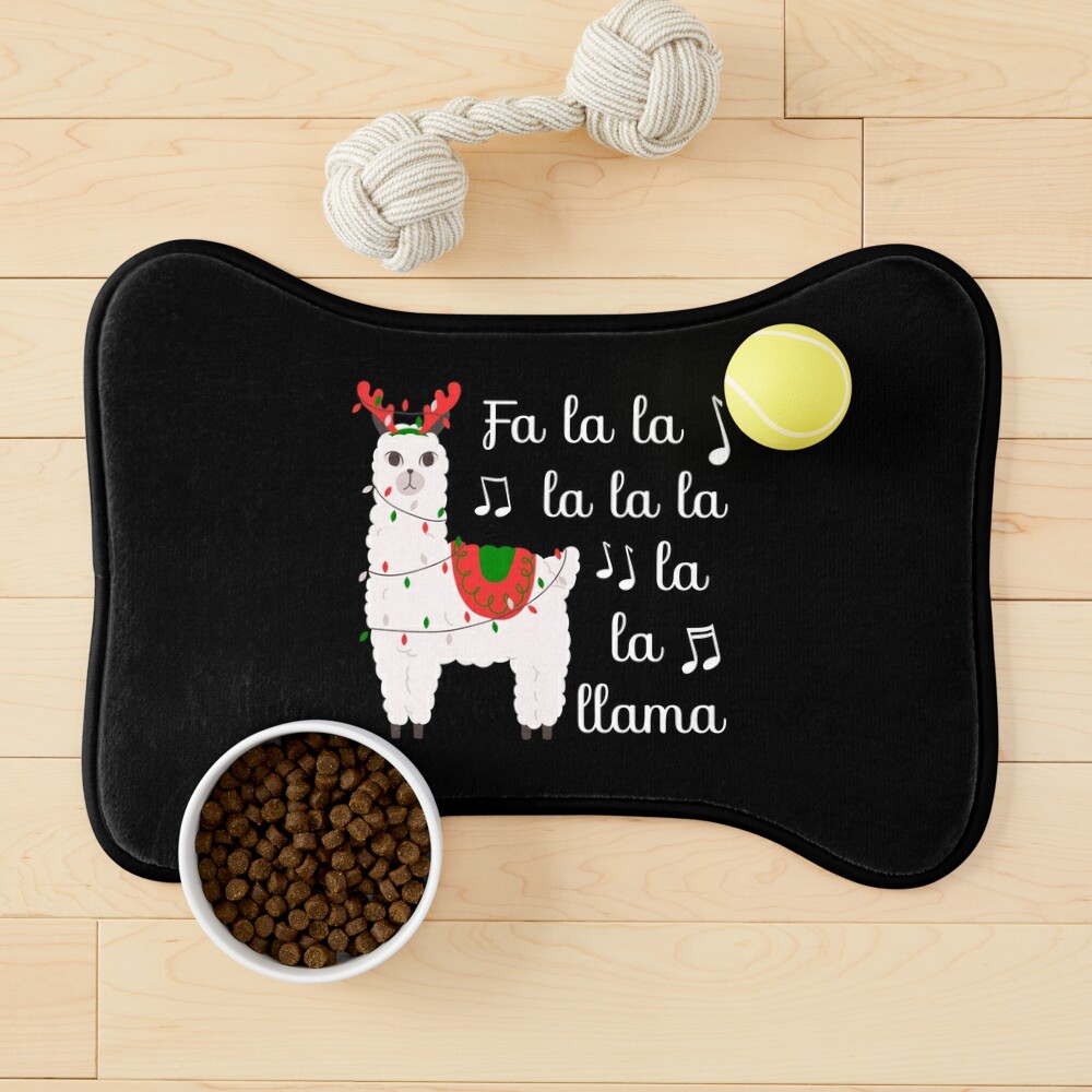 Funny Christmas Llama - Fa La La Llama Leggings for Sale by OutcastBrain