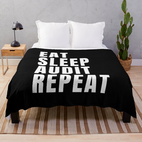 Aperçu de l'œuvre Mange Sommeil Audit Répéter créée et vendue par texteestore.