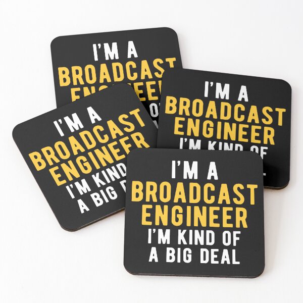Item preview, Broadcast Engineer Important designed and sold by NestaReign.