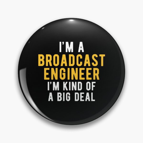 Item preview, Broadcast Engineer Important designed and sold by NestaReign.