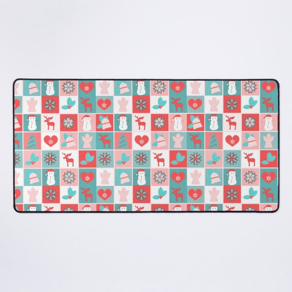 Item preview, A Christmas Themed Pattern in Pink Tones designed and sold by MazingPatterns.