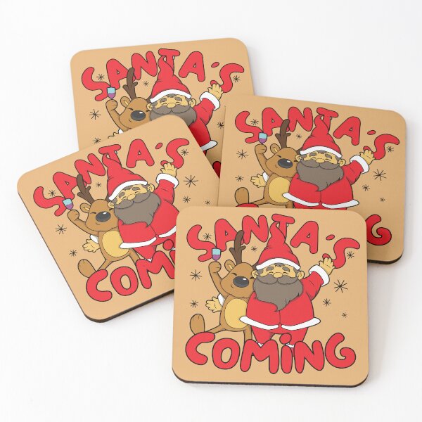 Item preview, Santa's Coming designed and sold by to-esu.