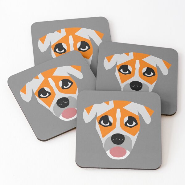 Item preview, Dog logo, geometric, vector, symmetrical, minimalism designed and sold by DrawItOnce.