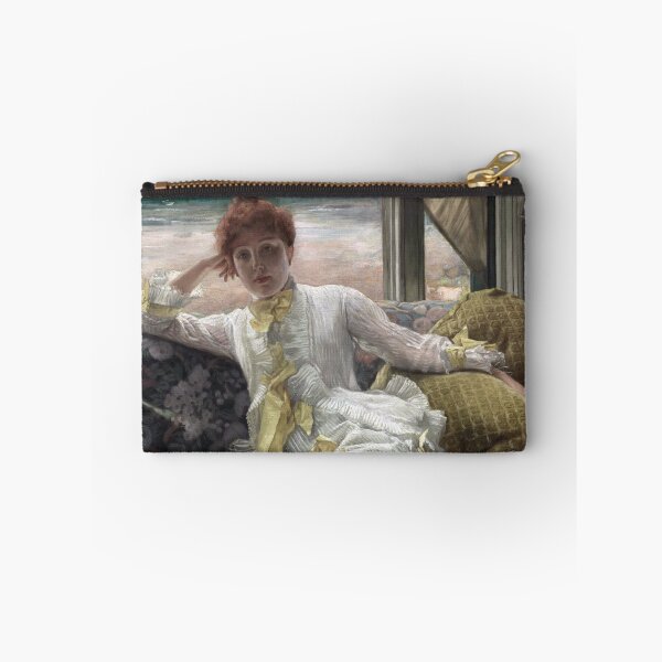 Item preview, James Tissot - Gilded Age Seaside Portrait designed and sold by NewNomads.