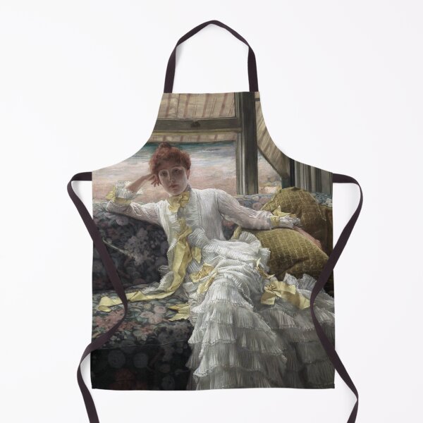 Item preview, James Tissot - Gilded Age Seaside Portrait designed and sold by NewNomads.
