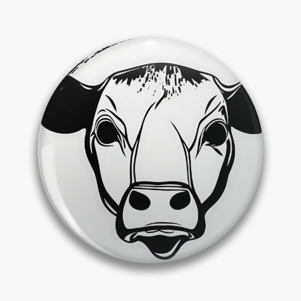 Artikelvorschau, Cow logo, geometric, vector, symmetrical, minimalism entworfen und verkauft von DrawItOnce.