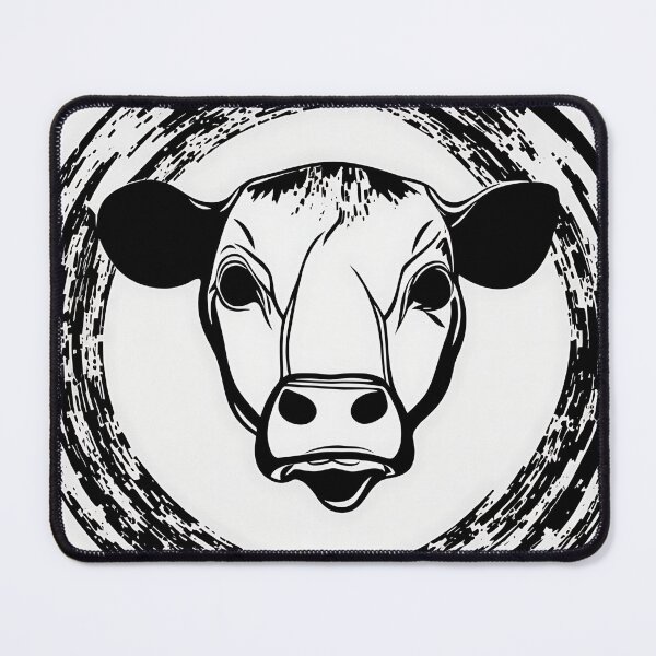 Artikelvorschau, Cow logo, geometric, vector, symmetrical, minimalism entworfen und verkauft von DrawItOnce.