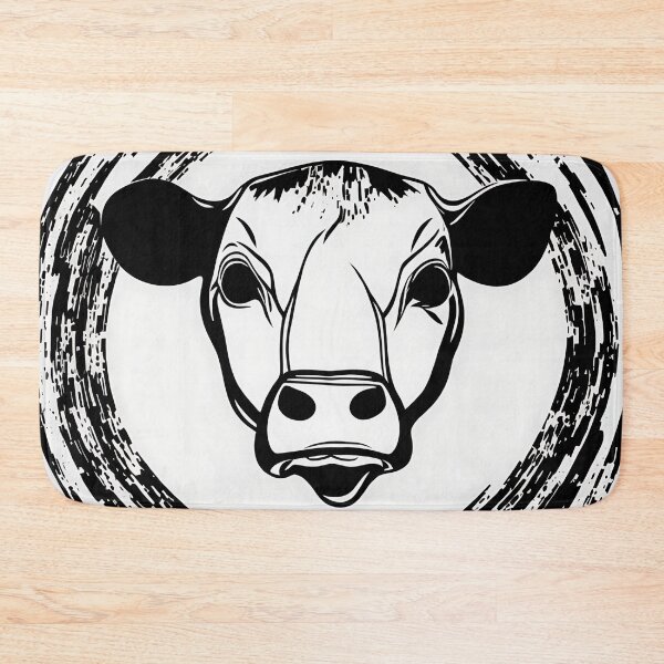 Artikelvorschau, Cow logo, geometric, vector, symmetrical, minimalism entworfen und verkauft von DrawItOnce.
