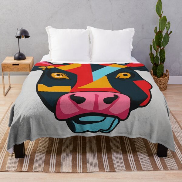 Artikelvorschau, Cow logo, geometric, vector, symmetrical, minimalism entworfen und verkauft von DrawItOnce.