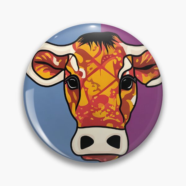 Artikelvorschau, Cow logo, geometric, vector, symmetrical, minimalism entworfen und verkauft von DrawItOnce.