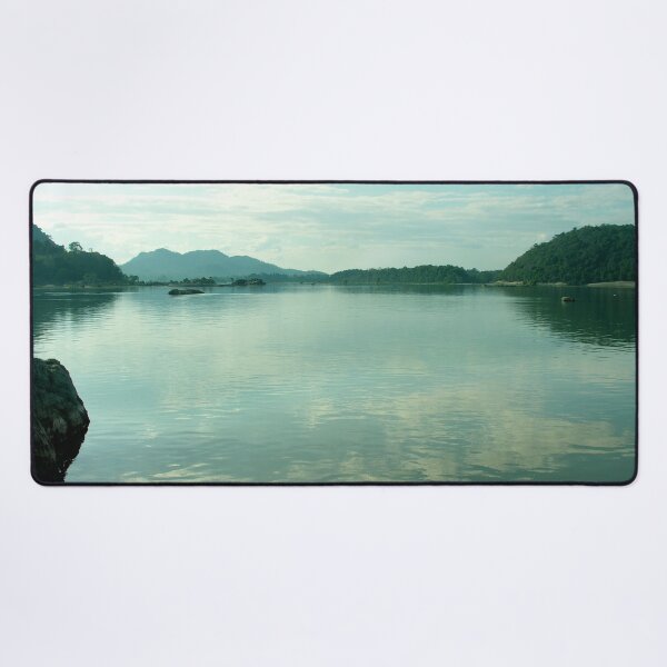 Item preview, Mekong River and Mountains Landscape Sky Reflection Water designed and sold by worldways.