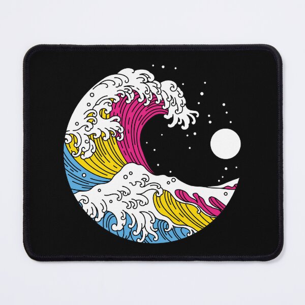 Item preview, Kanagawa Pansexual Pride Flag LGBTQ+ Pan designed and sold by Queer Pride Shop.