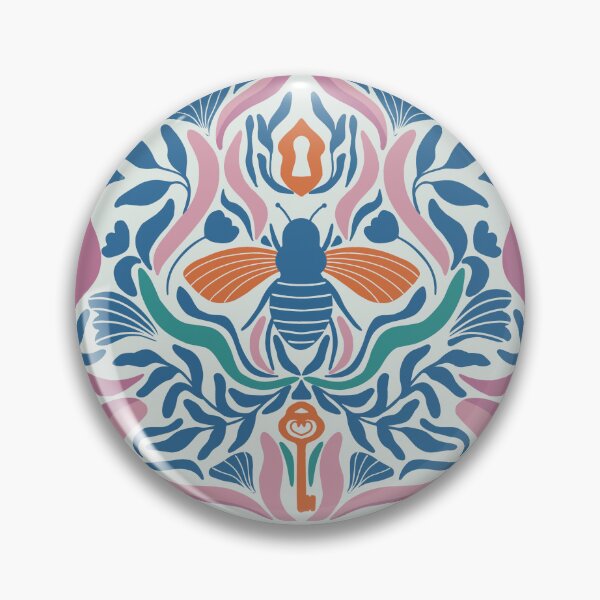 Item preview, Colorful Bee and Garden  designed and sold by OnullaDesign.