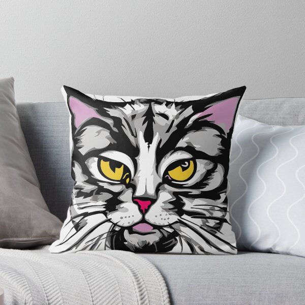 Item preview, Cat logo, geometric, vector, symmetrical, minimalism designed and sold by DrawItOnce.