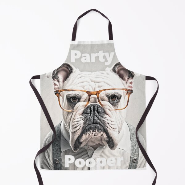 Item preview, Party Pooper - Bulldog designed and sold by zoomzoomies.