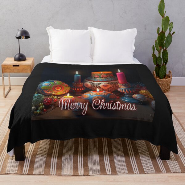 Item preview, Christmas Candles Greeting designed and sold by 3 CITIES.